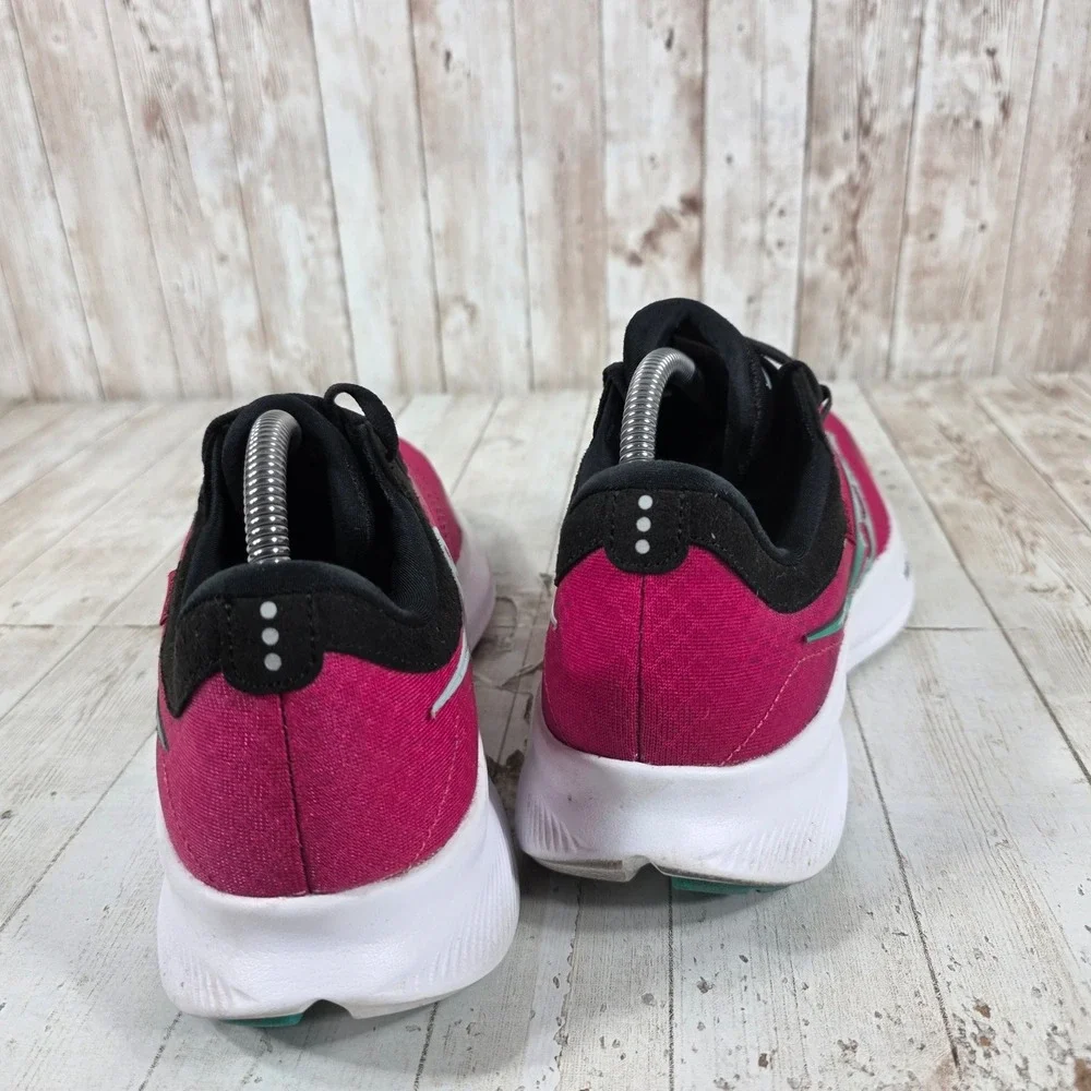 Saucony Ride 15 Womens Running Shoes Berry Black Teal S10830-16 Size 10